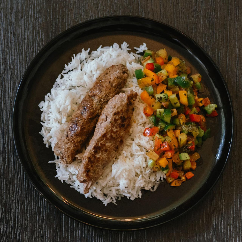 Char grilled kufta