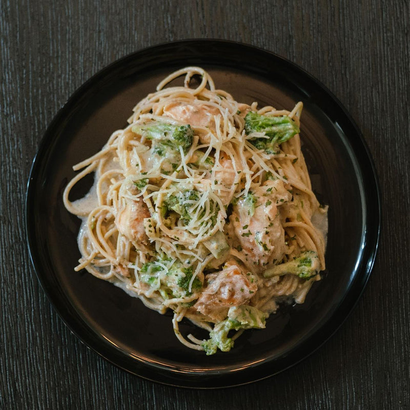 Salmon Alfredo